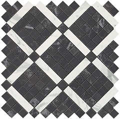 Marvel Noir Mix Diagonal Mosaic (9MVH) 30,5x30,5