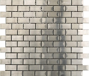 Mosaico Brick Acero 2x4 29,5x28x0,8 - L159800271