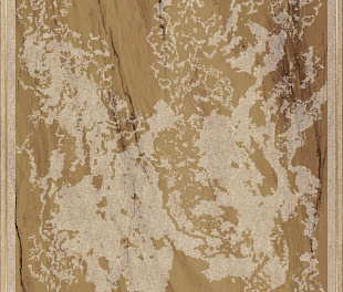 Decor Solitaire Rosone Pav.  Gold- Visone Lapp/Rett 60x60