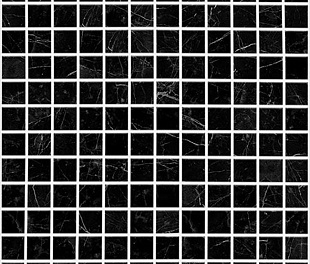 Мозаика Supreme Marquina (на сетке)