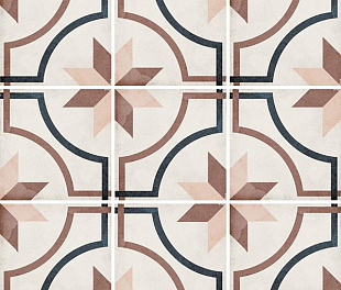 24409 КерГранит ART NOUVEAU EMBASSY COLOUR 20x20 см