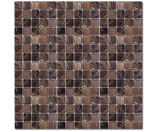 Мозаика Rose Mosaic  Dark Chocolate  322x322