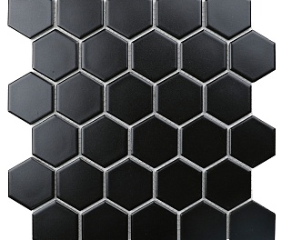 Кер. мозаика Hexagon small Black Matt (MT83000/IDL4810) 265х278х6
