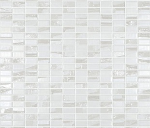 Мозаика Bijou White Белый (на сетке)